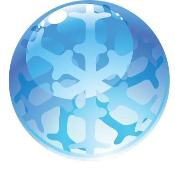 Blue Snowflake Ornament