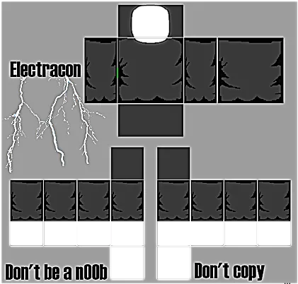 Minecraft-Style ElectraCon Skin Template