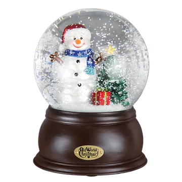Snowman Christmas Snow Globe