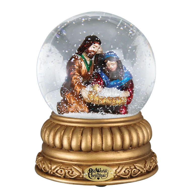 Nativity Scene Snow Globe