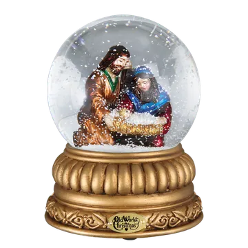 Nativity Scene Snow Globe