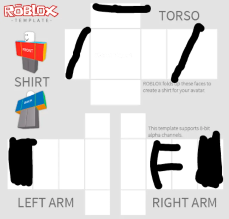 Roblox Avatar Shirt Template Guide