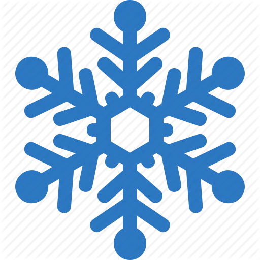 Blue Snowflake Icon