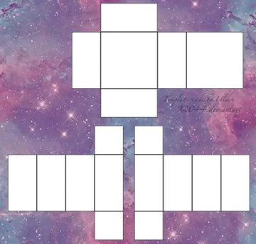 Galaxy Background Printable Box Template