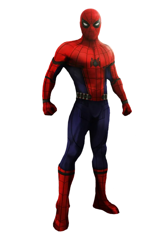 Spider-Man dans son costume rouge et bleu