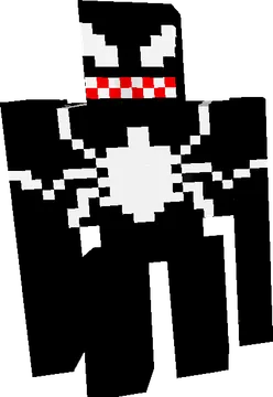 Pixel Art Figure in a Black Suit