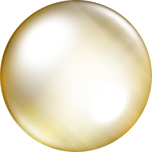 Gold Shimmer Circle Frame